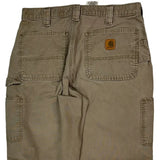 Carhartt Carpenter Trousers - 32W 32L Brown Cotton