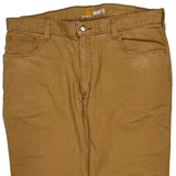 Carhartt Carpenter Trousers - 38W 30L Brown Cotton