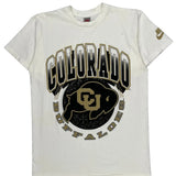 Colorado Buffaloes Nike College T-Shirt - XL White Cotton