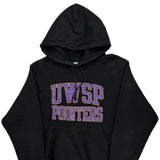 Reverse Weave Champion College Hoodie - Medium Black Cotton Blend