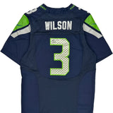 Seahawks Nike Football Jersey - Medium Navy Polyester
