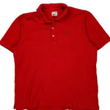 Lacoste Polo Shirt - 3XL Red Cotton