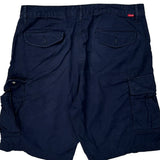 Levis Cargo Shorts - 34W 11L Navy Cotton