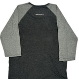 Oakley Long Sleeve T-Shirt - XL Grey Cotton Blend