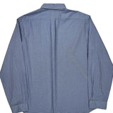 Ralph Lauren Checked Shirt - 2XL Blue Cotton