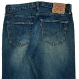 501 Levis Jeans - 34W 30L Dark Wash Cotton