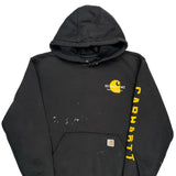 Detroit Mi Carhartt Graphic Hoodie - Large Black Cotton