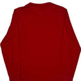 Polo By Ralph Lauren Slim Fit Long Sleeve T-Shirt - Medium Red Cotton