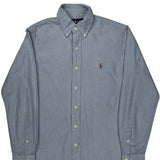 Ralph Lauren Shirt - Small Blue Cotton