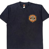 Motorcycles Harley Davidson Graphic T-Shirt - XL Black Cotton