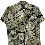 George Floral Hawaiian Shirt - Large Brown Cotton