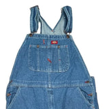 Dickies Oversized Overalls - 38W 32L Blue Cotton