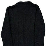 Tommy Hilfiger Denim Jumper - Large Black Wool