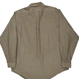 Ralph Lauren Checked Shirt - XL Brown Cotton
