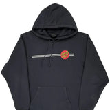 Santa Cruz Hoodie - XL Black Cotton Blend