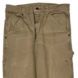 Wrangler Cargo Carpenter Trousers - 31W 32L Beige Cotton