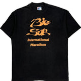 Hanes Graphic T-Shirt - Large Black Cotton