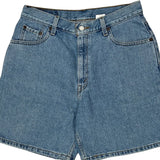 Levis Denim Shorts - 32W US 10 Blue Cotton