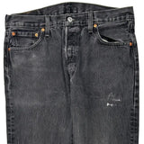 Levis 501 Jeans - 34W 30L Gray Cotton