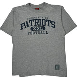 Patriots Reebok Nfl T-Shirt - Medium Grey Cotton