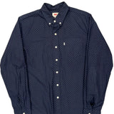 Levis Polka Dot Shirt - Medium Navy Cotton