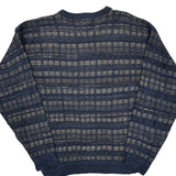 Cambridge Checked Sweater - Medium Gray Acrylic