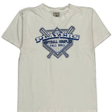 Single Stitch Alore Graphic T-Shirt - Medium Blue Cotton