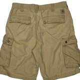 Carhartt Cargo Shorts - 32W 11L Beige Cotton