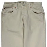 Levis 501 Pants - 29W 30L Beige Cotton