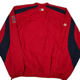 Red Sox Majestic Mlb Windbreaker - Large Red Polyester