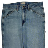 Blue Mountain Carpenter Jeans - 34W 29L Blue Denim