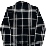 Ralph Lauren Checked Jacket - Medium Black & White Cotton