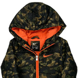 Age 12 Months Nike Camo Puffer - 3XS Orange Polyester