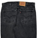 Levis Jeans - 32W 28L Black Denim