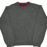 Tommy Hilfiger Sweater - XL Gray Cotton