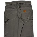 Carhartt Carpenter Pants - 32W 33L Gray Cotton