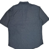 Ralph Lauren Checked Short Sleeve Shirt - XL Blue Cotton