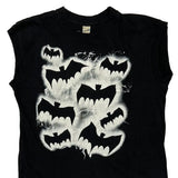 80S Batman Screen Stars Graphic T-Shirt - XL Black Cotton