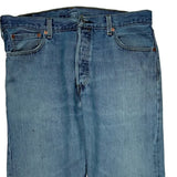 501 Levis Jeans - 36W 30L Blue Cotton