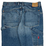 Unbranded Hip Hop Carpenter Jeans - 38W 34L Blue Cotton