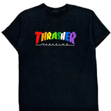 Magazine Thrasher T-Shirt - Large Black Cotton