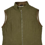 Barbour Quilted Vest - Medium Green Polyester