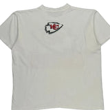 Single Stitch Kansas City Chiefs Apex One Nfl T-Shirt - XL White Cotton