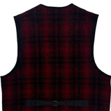 Polo By Ralph Lauren Checked Vest - Large Black Cotton