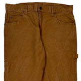 Carhartt Carpenter Pants - 33W 32L Brown Cotton