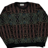Jantzen Argyle Sweater - XL Multicoloured Wool Blend