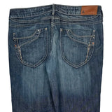 H&M Boot Cut Jeans - 34W UK 12 Dark Wash Denim