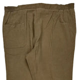Izod Cord Trousers - 38″ Waist Brown Cotton