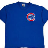 Chicago Cubs Majestic Mlb T-Shirt - XL Blue Cotton