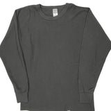 Carhartt Long Sleeve T-Shirt - 2XL Black Cotton